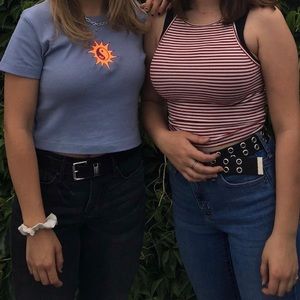 UNIF Sun ying-yang tee